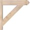 Ekena Millwork Traditional Smooth Arts and Crafts Outlooker, Douglas Fir, 5 1/2"W x 22"D x 22"H OUT06X22X22TRA03SDF - alternate 2